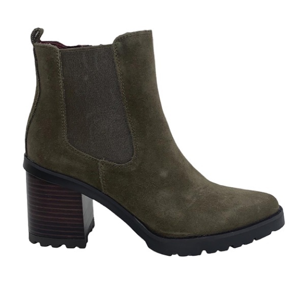 Franco Sarto Shoes - Franco Sarto Green Suede Boots Size 6.5 New in box